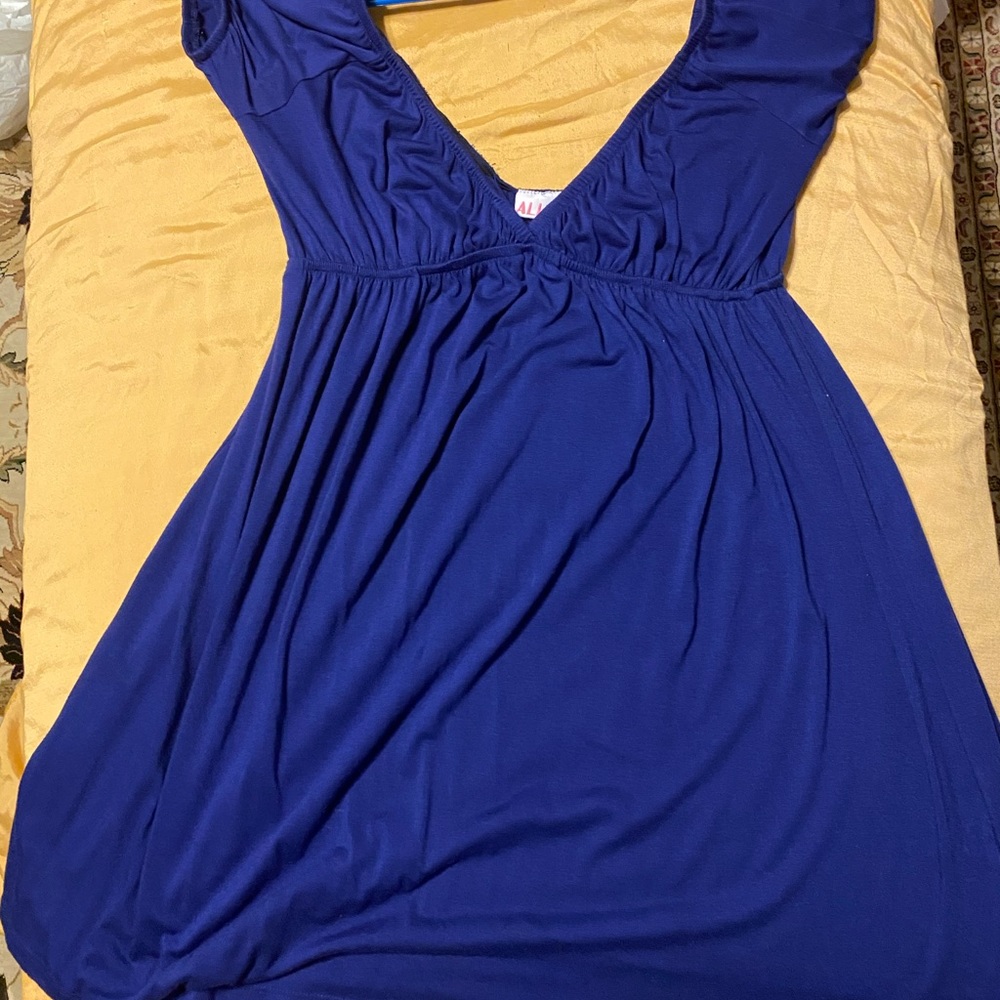 Alloy brand blue peasant dress size xxl